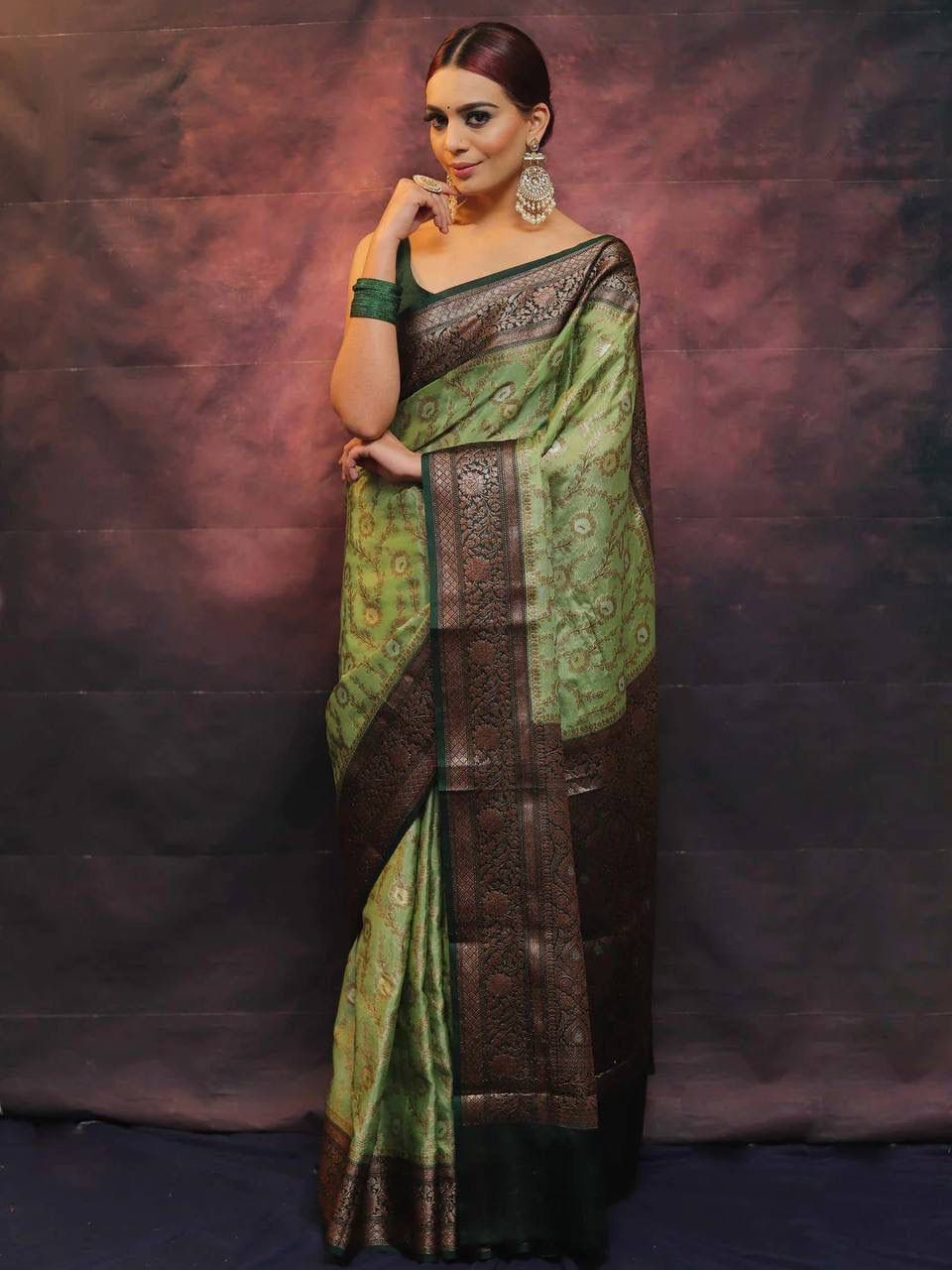  SF 707 Designer Lichi Silk Saree Wholesale Price In Surat